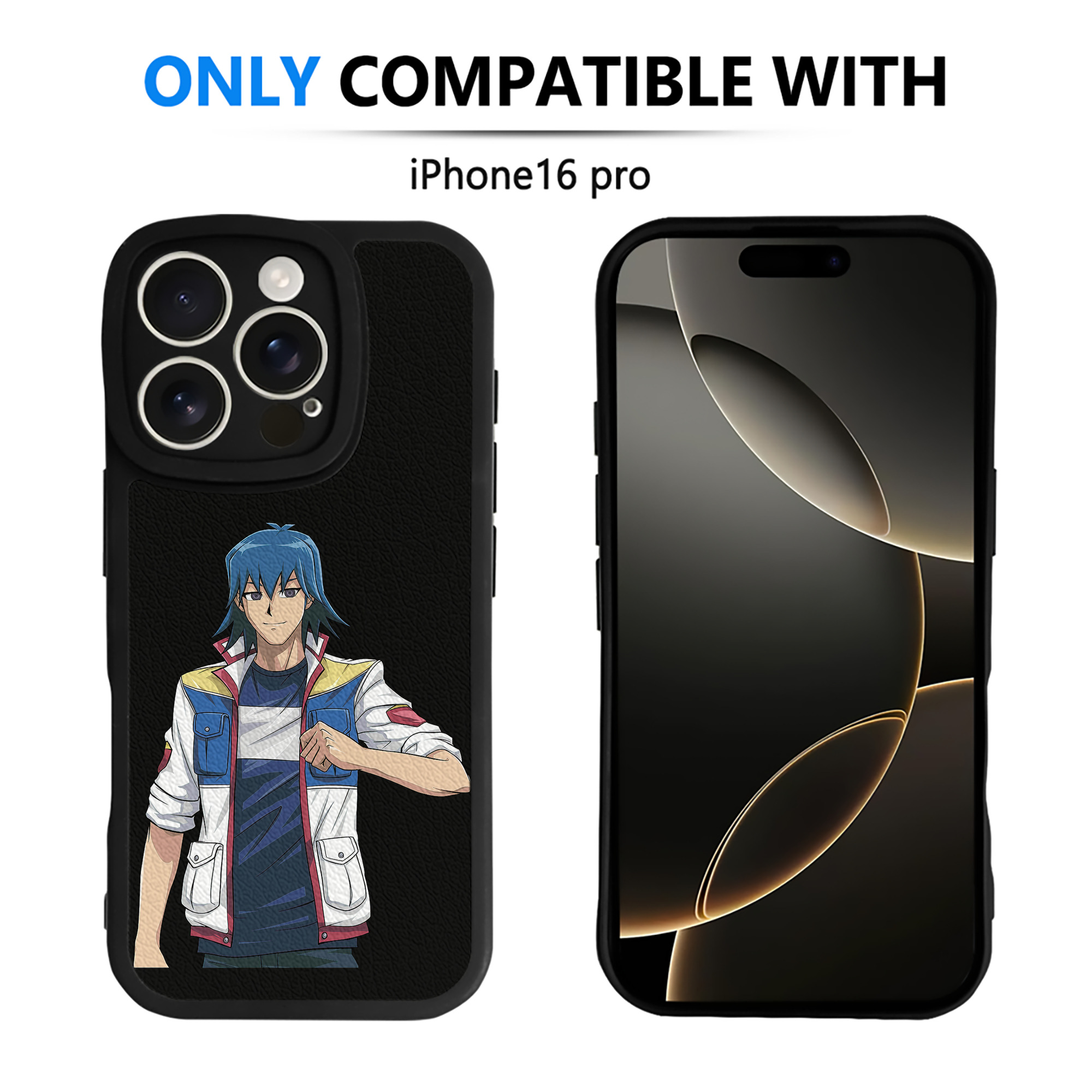 遊☆戯☆王 Yu-Gi-Oh! 【iPhone 16シリーズ対応】シリコンスマホケース（レザー調） 材質：シリコン